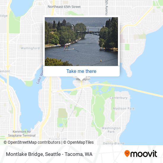 Mapa de Montlake Bridge