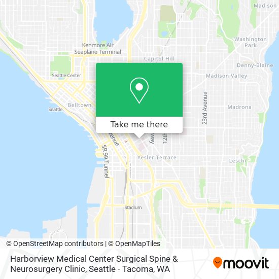 Mapa de Harborview Medical Center Surgical Spine & Neurosurgery Clinic