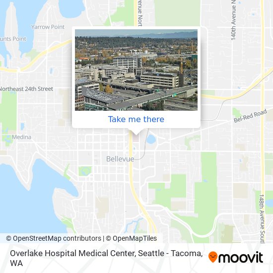 Mapa de Overlake Hospital Medical Center