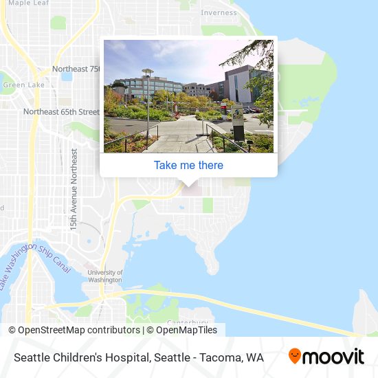 Seattle Children's Hospital map