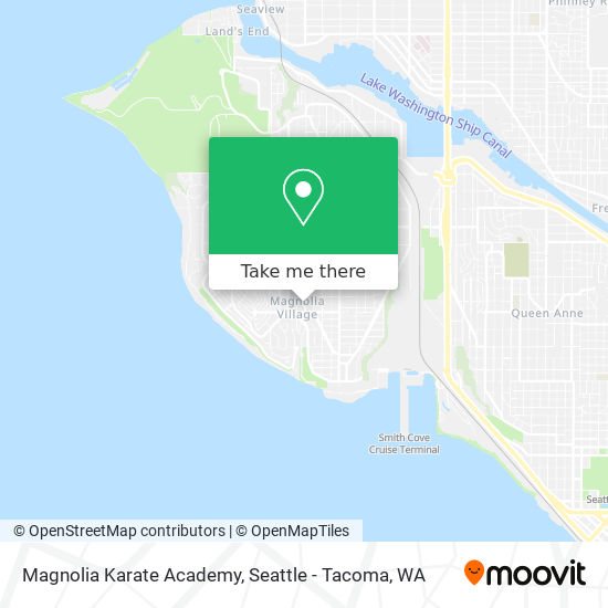 Magnolia Karate Academy map