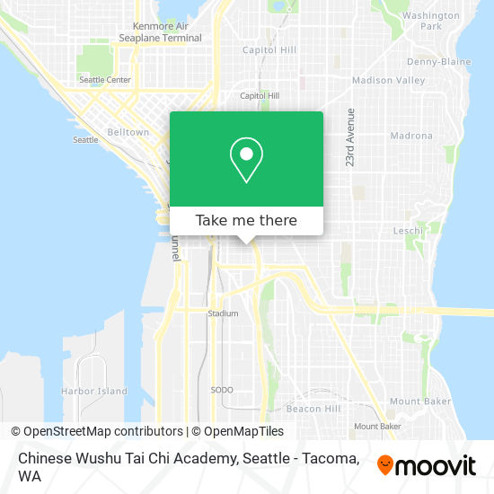 Chinese Wushu Tai Chi Academy map