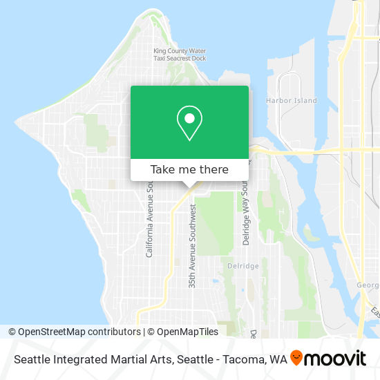 Seattle Integrated Martial Arts map