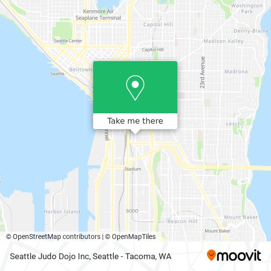 Mapa de Seattle Judo Dojo Inc