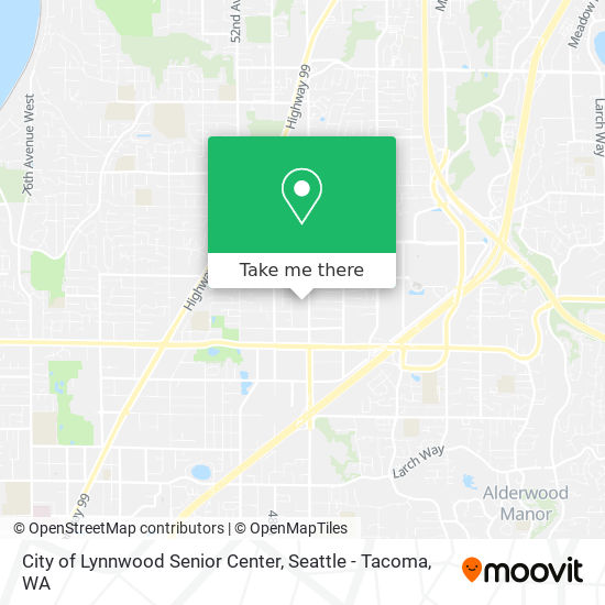 Mapa de City of Lynnwood Senior Center