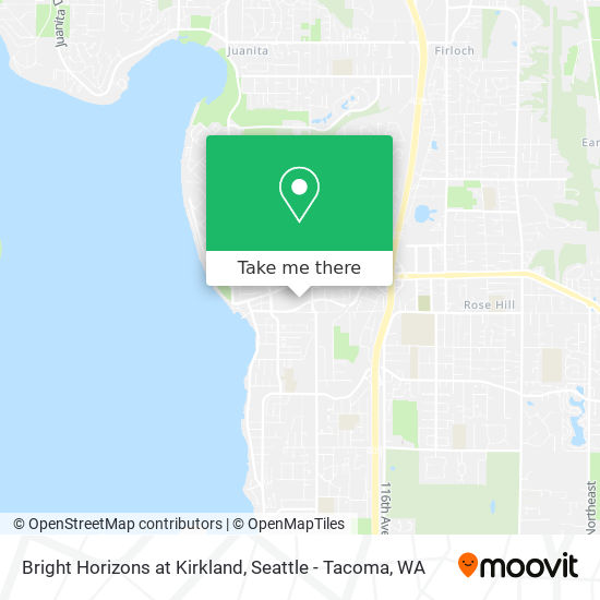 Mapa de Bright Horizons at Kirkland