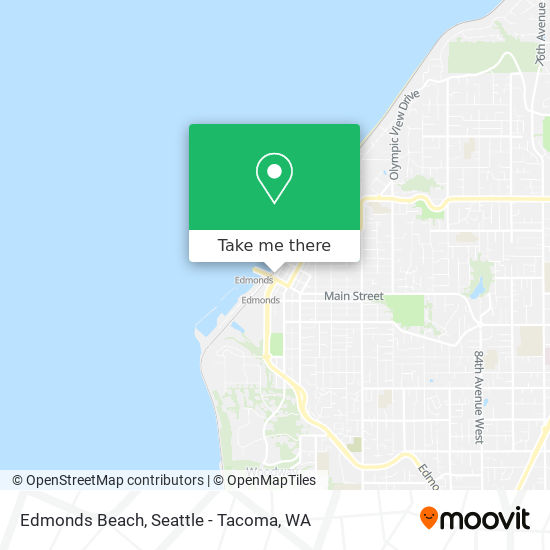 Mapa de Edmonds Beach