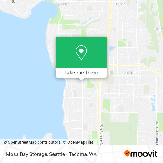 Moss Bay Storage map