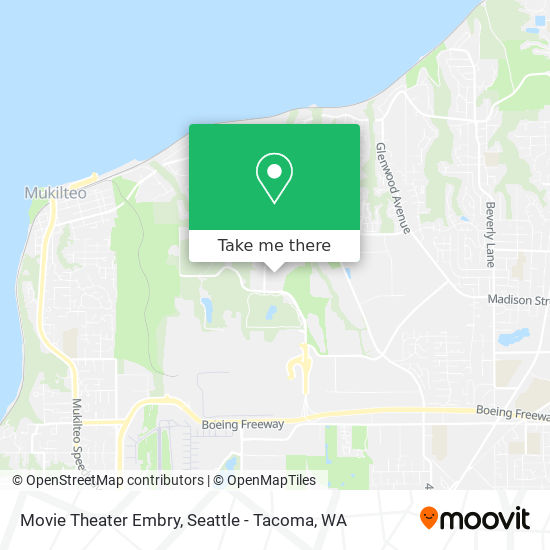 Movie Theater Embry map