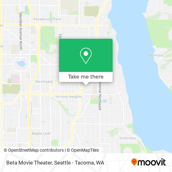 Beta Movie Theater map