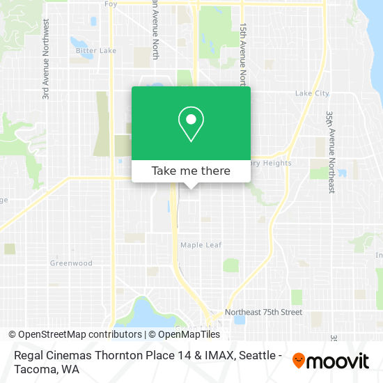 Regal Cinemas Thornton Place 14 & IMAX map