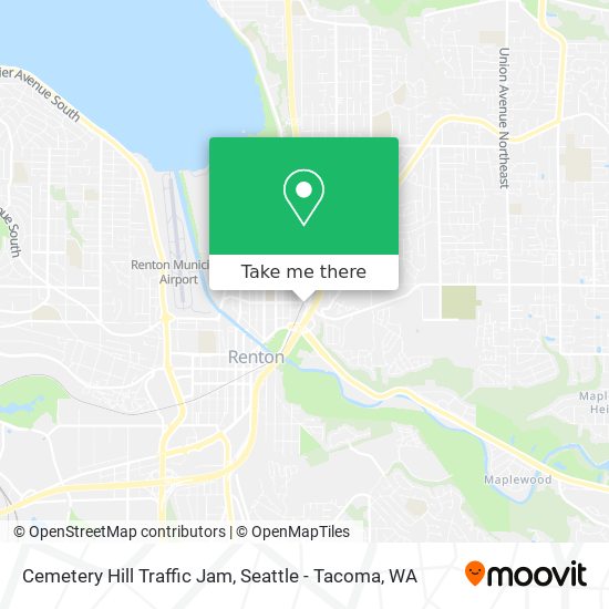 Cemetery Hill Traffic Jam map