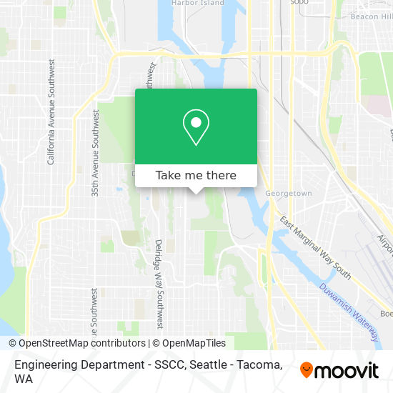 Engineering Department - SSCC map