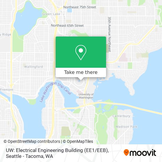 UW: Electrical Engineering Building (EE1 / EEB) map