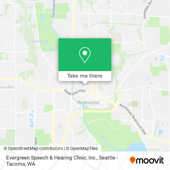 Evergreen Speech & Hearing Clinic, Inc. map