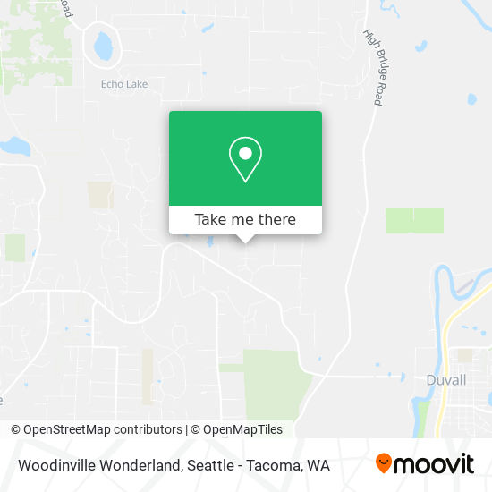 Mapa de Woodinville Wonderland