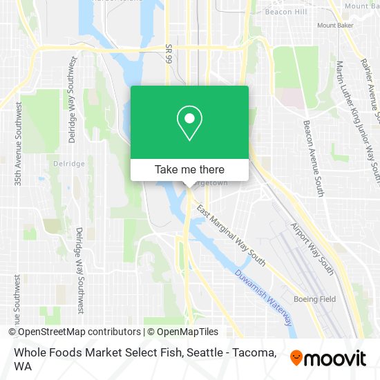 Whole Foods Market Select Fish map