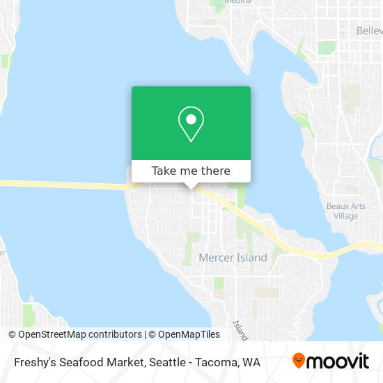 Freshy's Seafood Market map