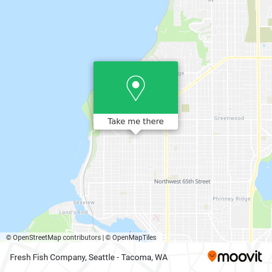 Fresh Fish Company map