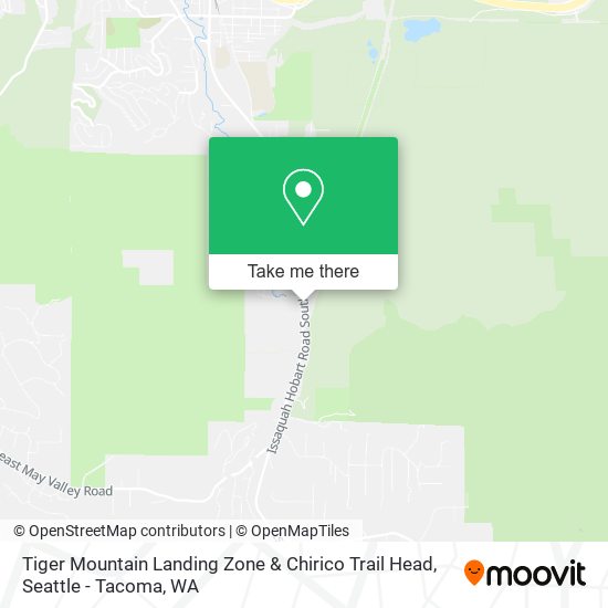 Mapa de Tiger Mountain Landing Zone & Chirico Trail Head