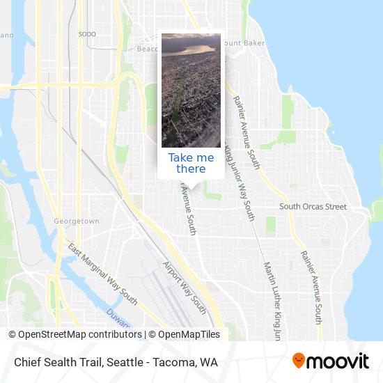 Mapa de Chief Sealth Trail
