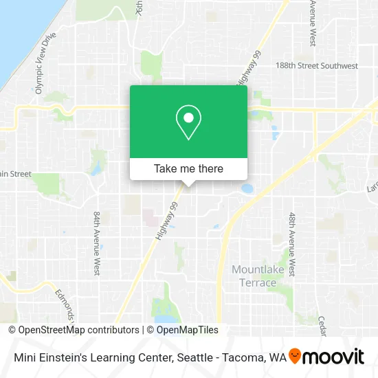 Mapa de Mini Einstein's Learning Center