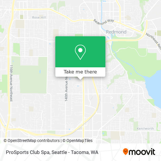 ProSports Club Spa map