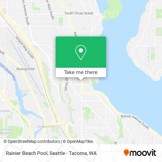 Mapa de Rainier Beach Pool