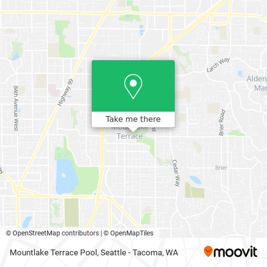 Mapa de Mountlake Terrace Pool