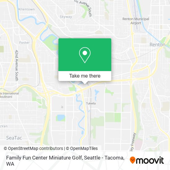 Family Fun Center Miniature Golf map