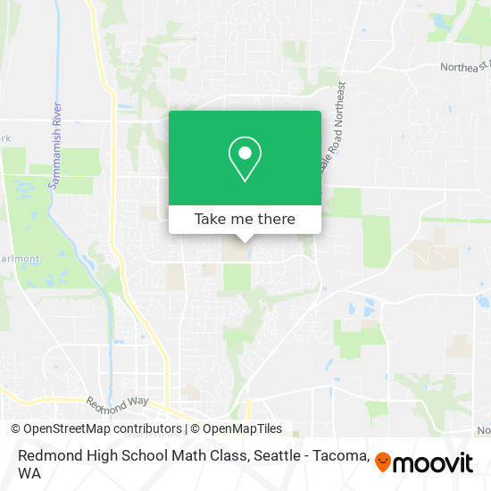 Mapa de Redmond High School Math Class