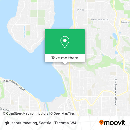 girl scout meeting map