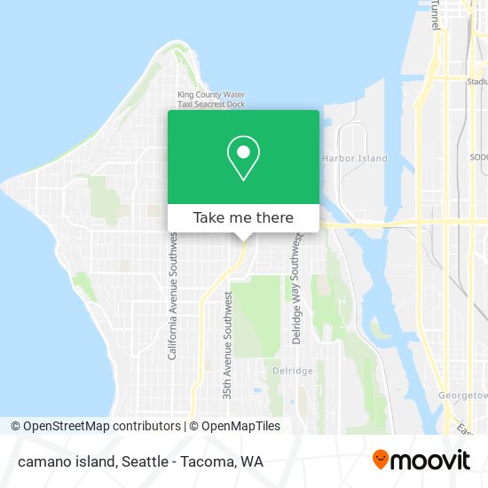 camano island map