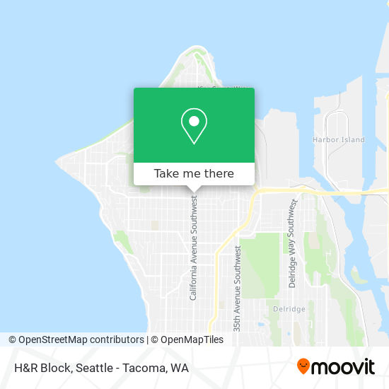 H&R Block map