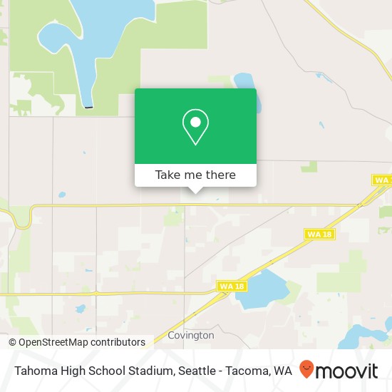 Mapa de Tahoma High School Stadium