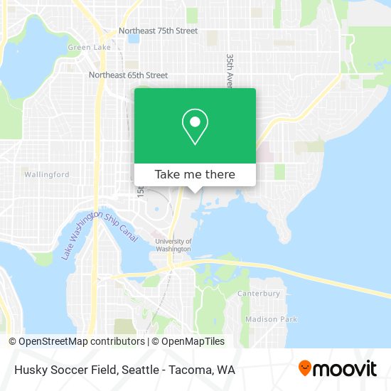 Husky Soccer Field map