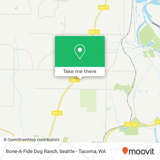 Mapa de Bone-A-Fide Dog Ranch