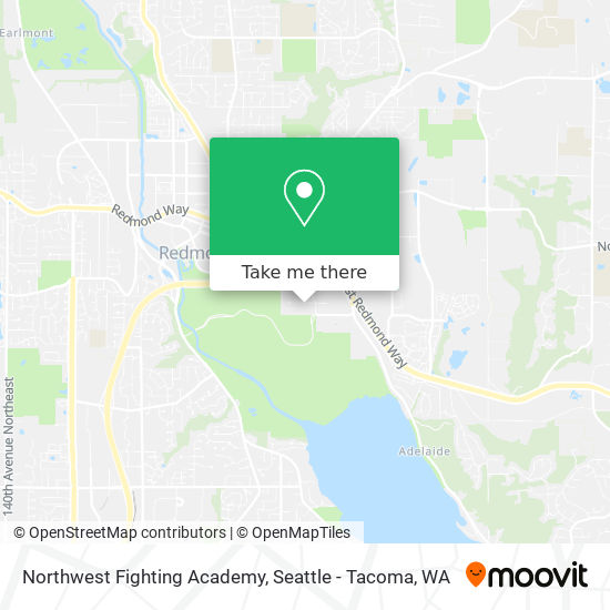 Northwest Fighting Academy map