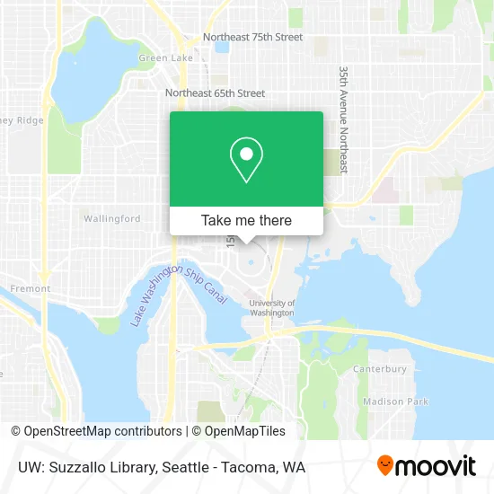 UW: Suzzallo Library map