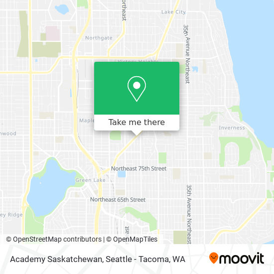 Academy Saskatchewan map