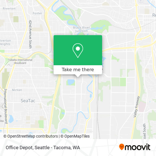 Office Depot map