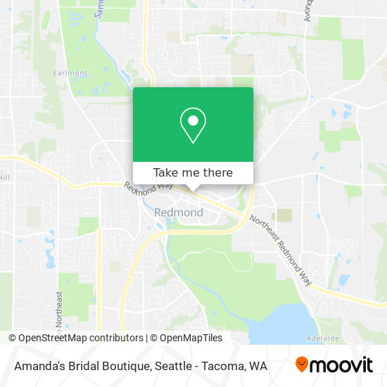 Mapa de Amanda's Bridal Boutique