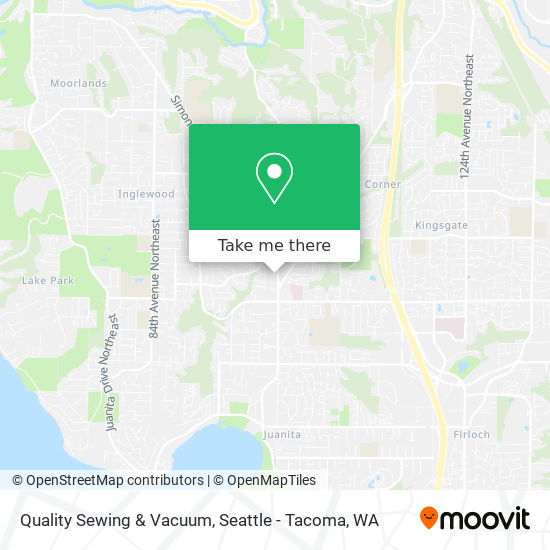 Quality Sewing & Vacuum map