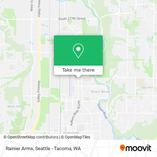 Rainier Arms map