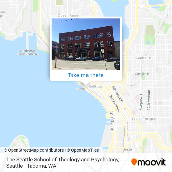 Mapa de The Seattle School of Theology and Psychology