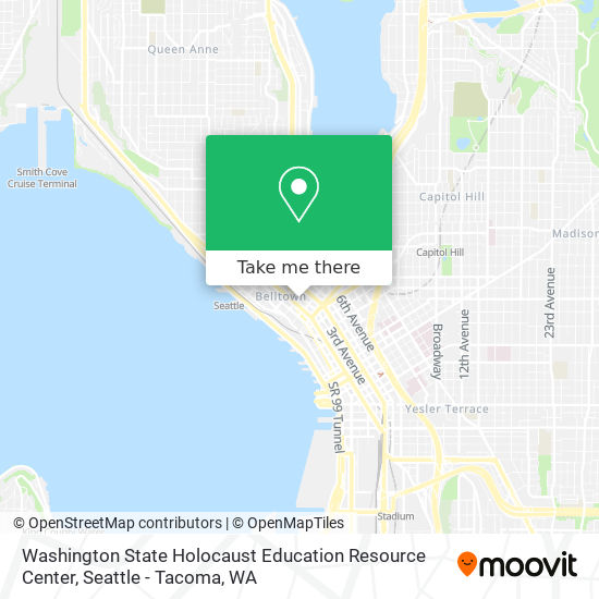 Washington	State Holocaust Education Resource Center map