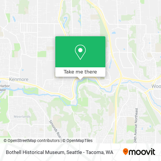 Bothell Historical Museum map
