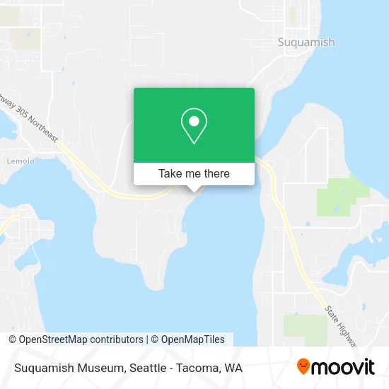Suquamish Museum map