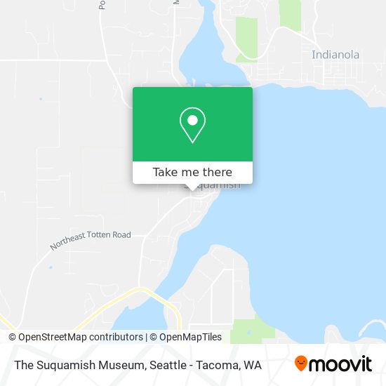 The Suquamish Museum map