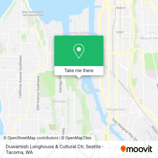 Duwamish Longhouse & Cultural Ctr map